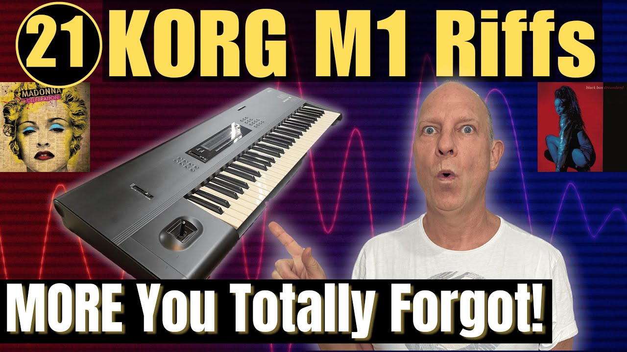 Ещё 21 рифф для Korg M1, которые вы мгновенно узнаете (но о существовании которых забыли!).