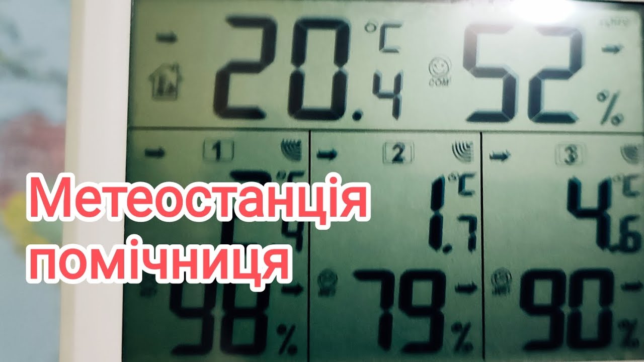 Маю метеостанцію і не шкодую, що придбала. Мороз 2 травня.