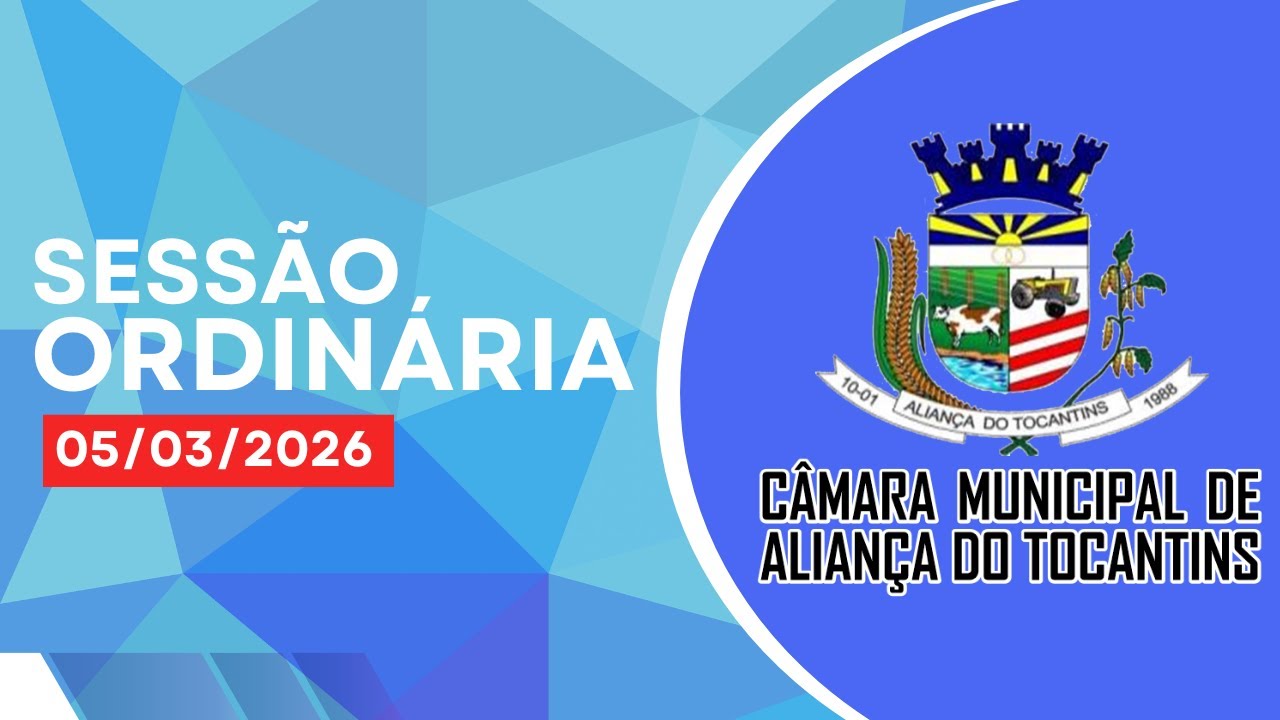 SESSÃO ORDINÁRIA - 05/03/26