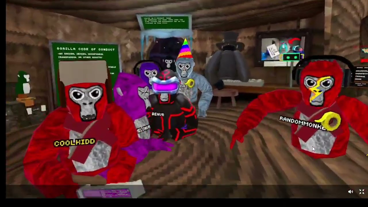 trolling as gorillas tag ghost