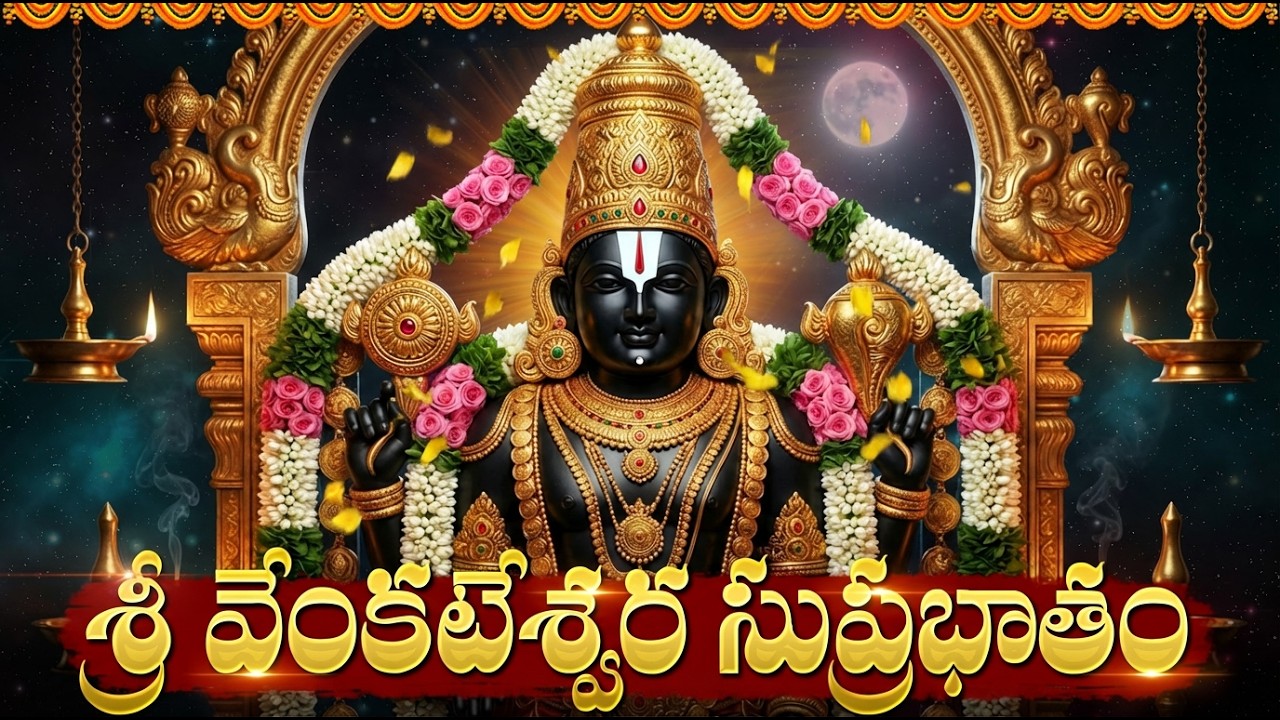 శ్రీ వెంకటేశ్వర సుప్రభాతం వింటే కష్టాలు తీరి అదృష్టం మొదలవుతుంది | Venkateswara Swamy Suprabhatam