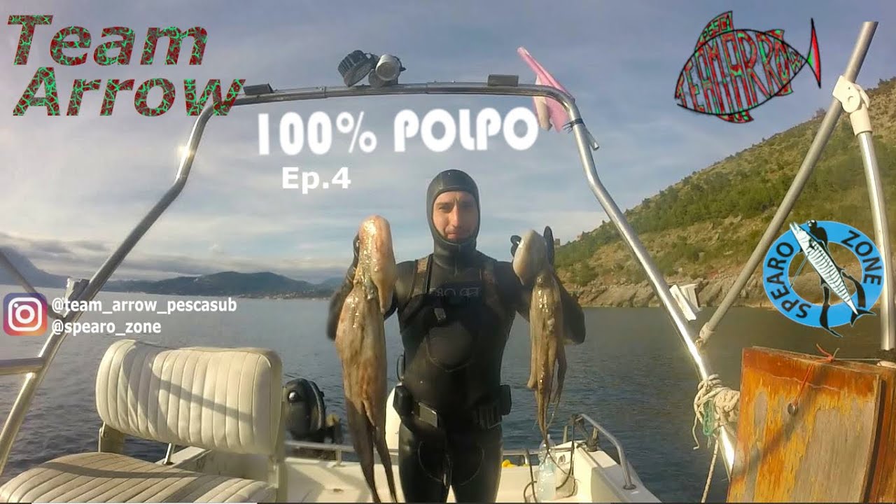 Pesca sub: COME TROVARE I POLPI - 100% POLPO Ep. 4