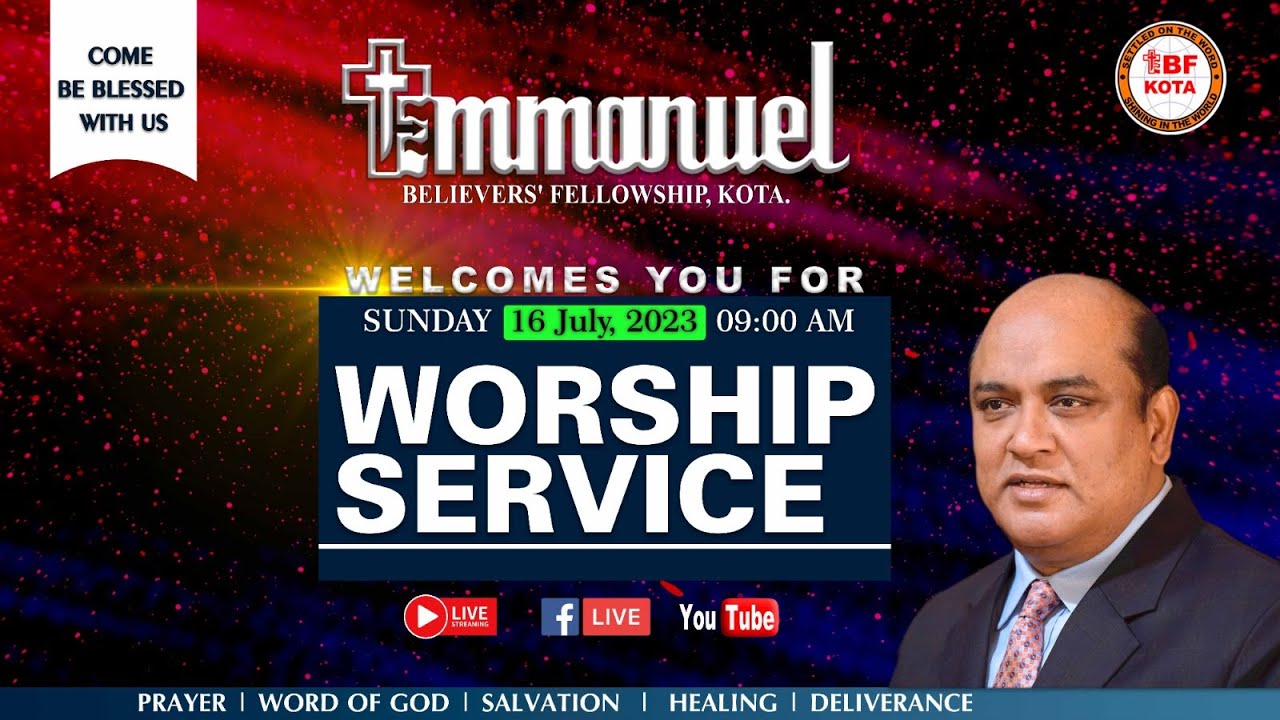 EMMANUEL BELIEVERS' FELLOWSHIP, KOTA | SUNDAY WORSHIP SERVICE | TRUTH WORTH KNOWING