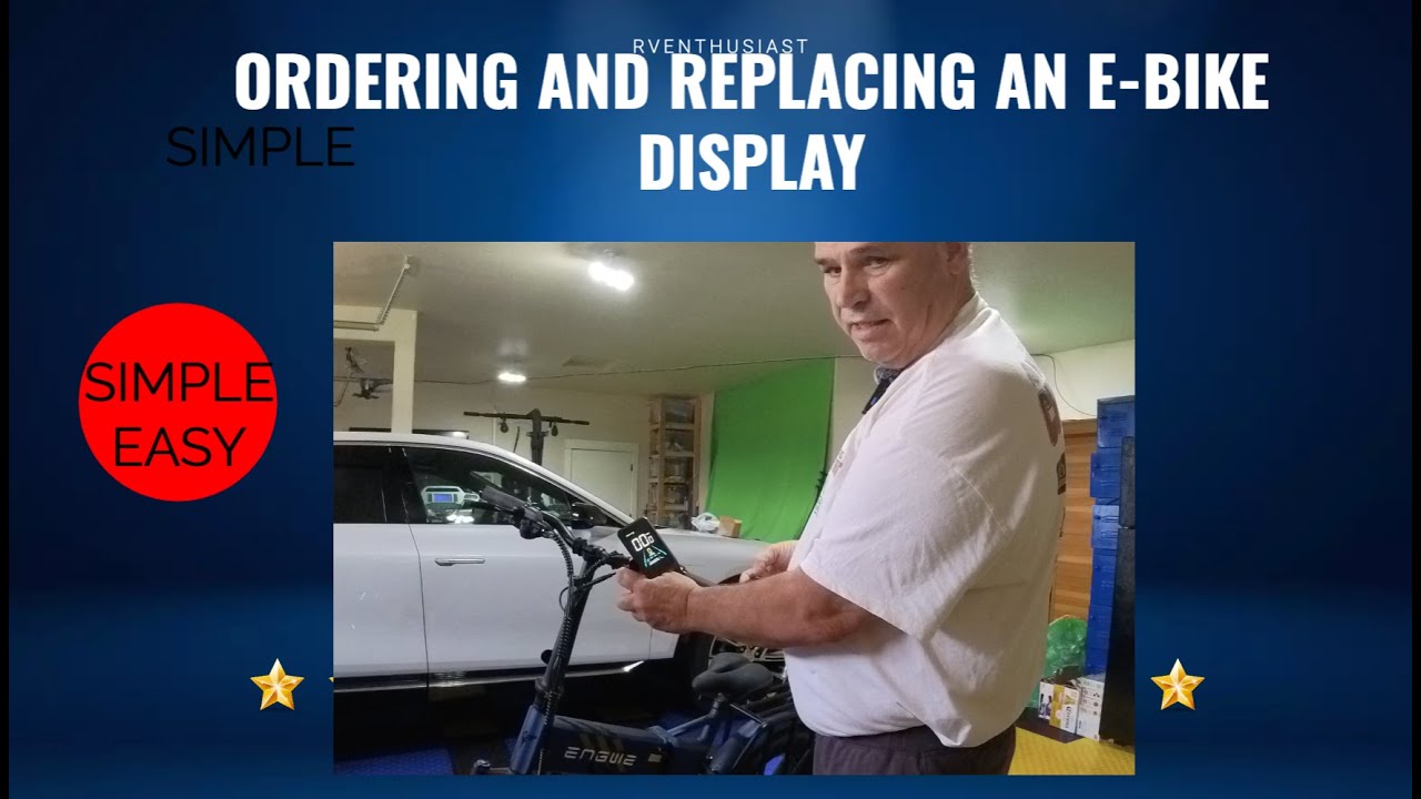 Ordering and Replacing an E Bike Display