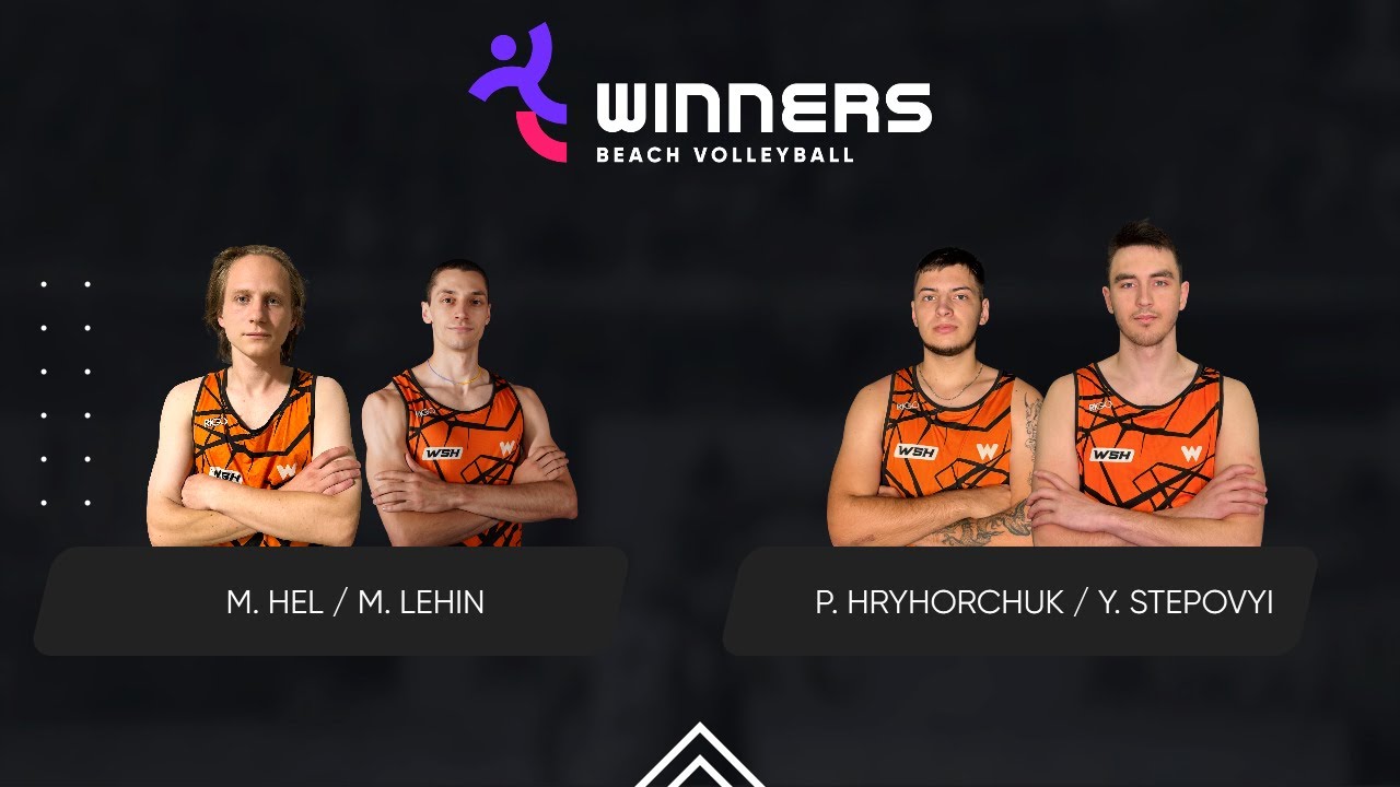 Winners Beach Volleyball. Men. M. Hel / M. Lehin - P. Hryhorchuk / Y. Stepovyi 13.11.2025
