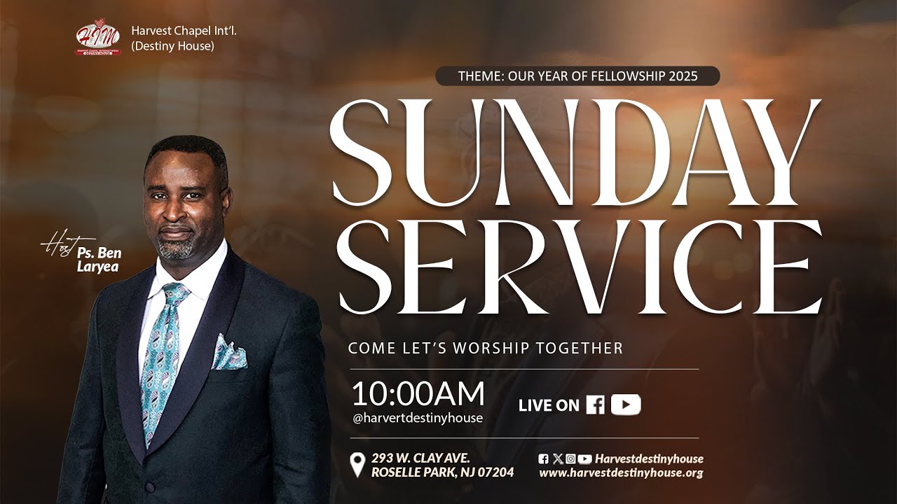 SUNDAY SERVICE || REV BENJAMIN LARYEA || PSALM 91:14 BECAUSE HE/SHE LOVES ME || 02.01.26