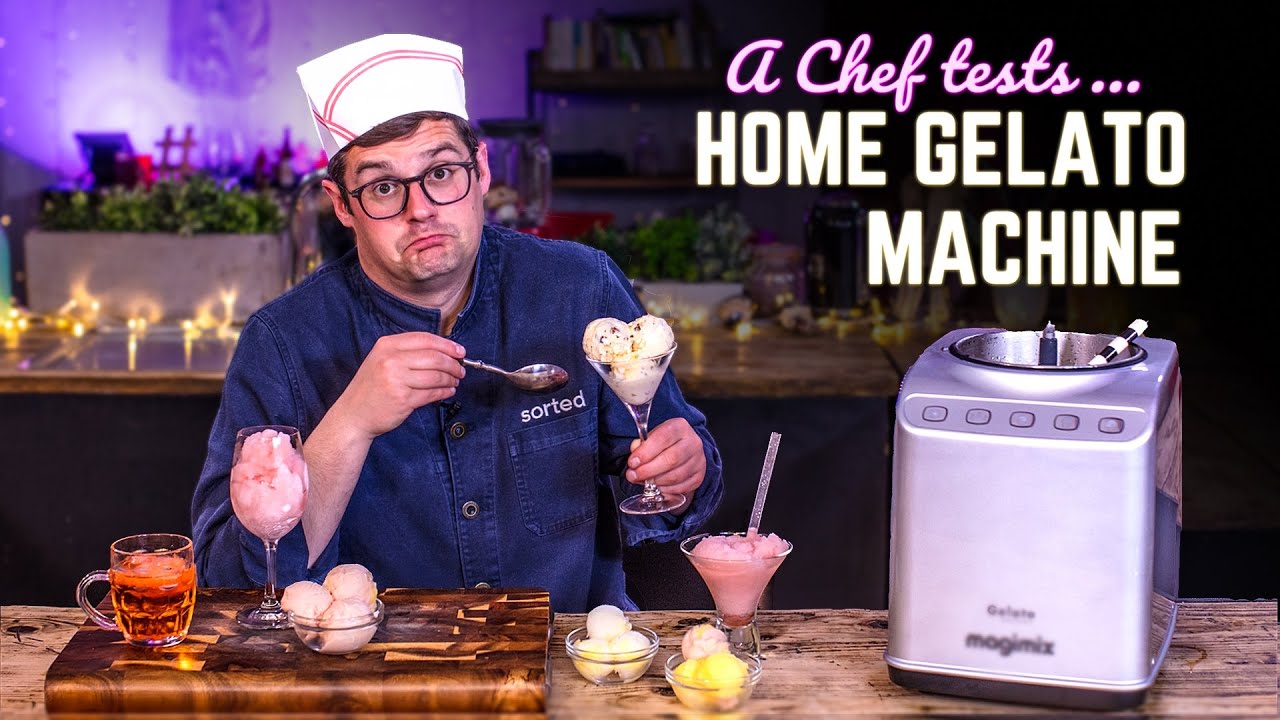 A Chef Tests a Home Gelato Machine | Sorted Food