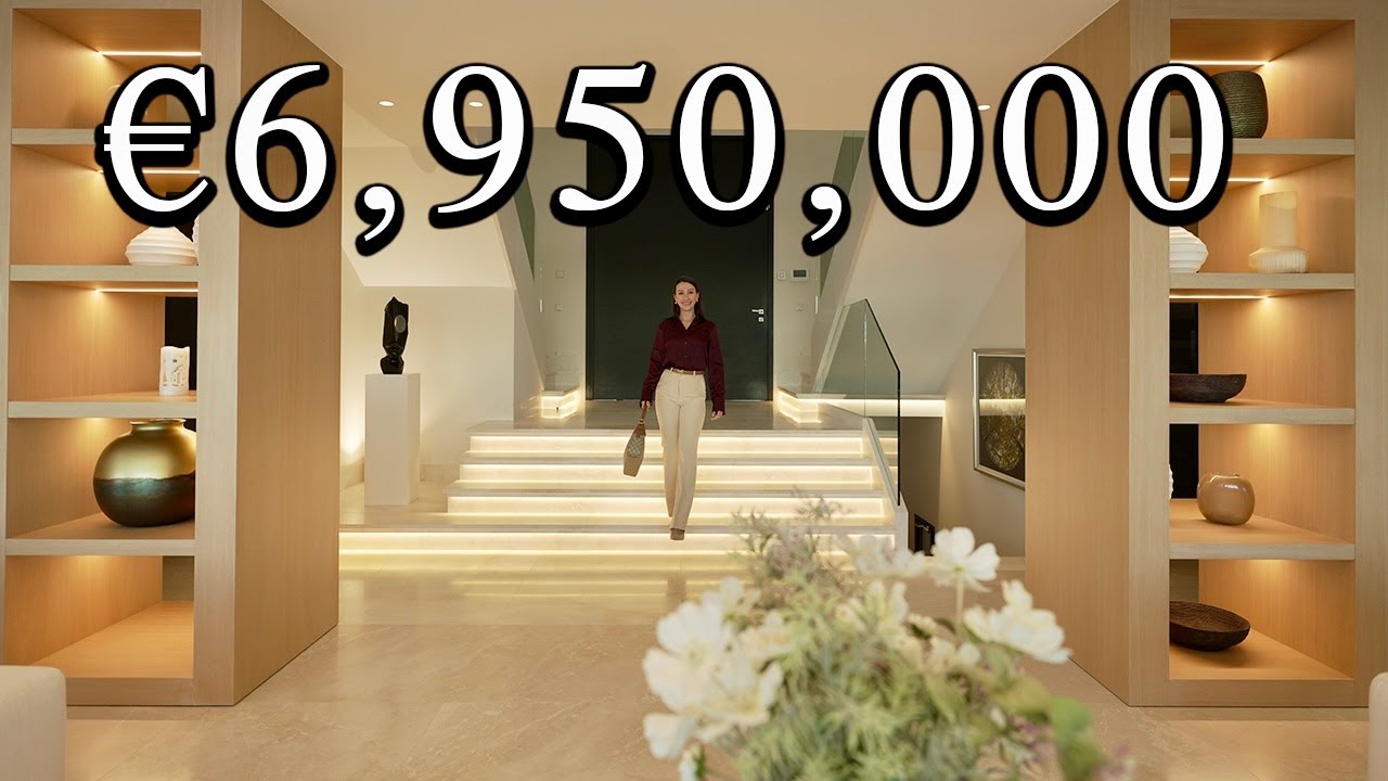 Touring €6,950,000 Modern Villa with the most Breathtaking views in Marbella!