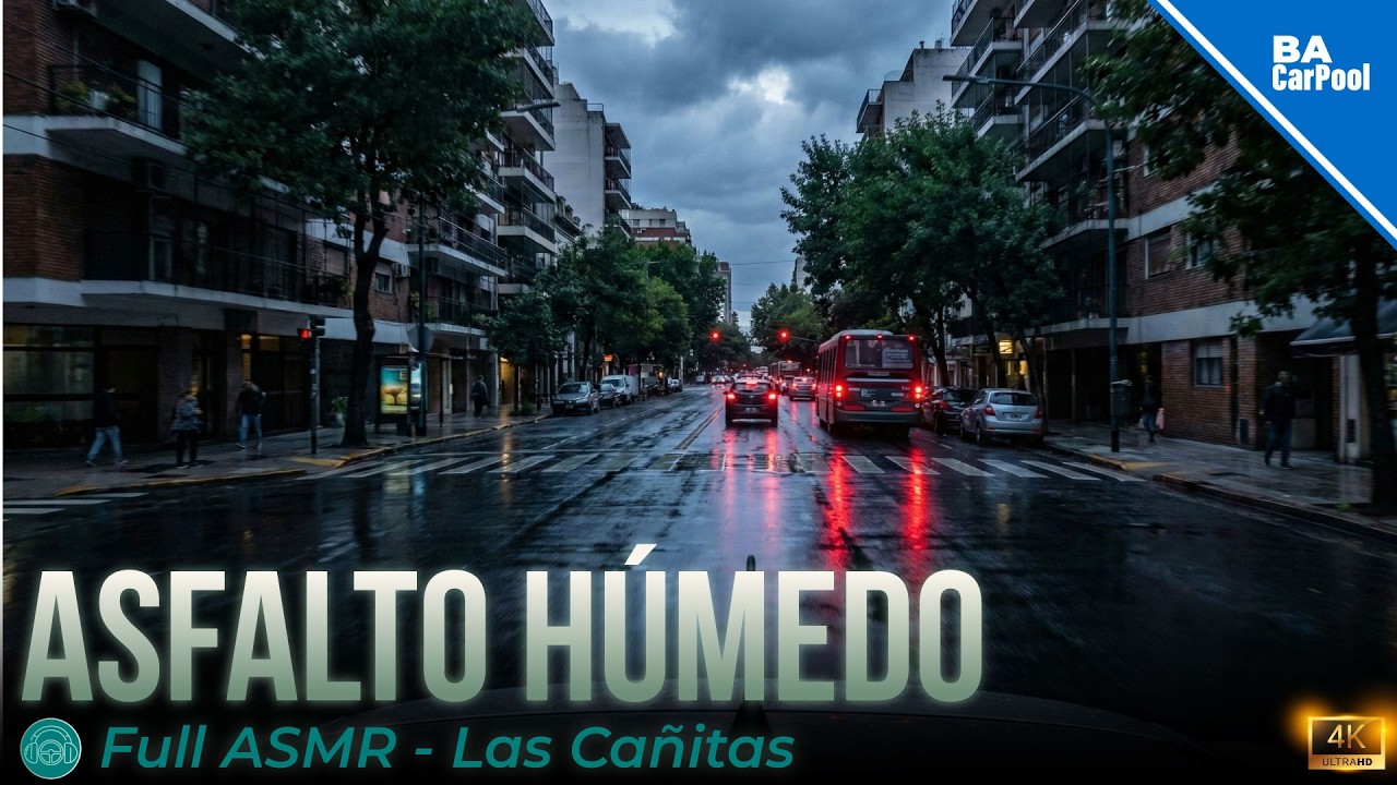 Después de la lluvia (FULL ASMR) | Belgrano y Las Cañitas