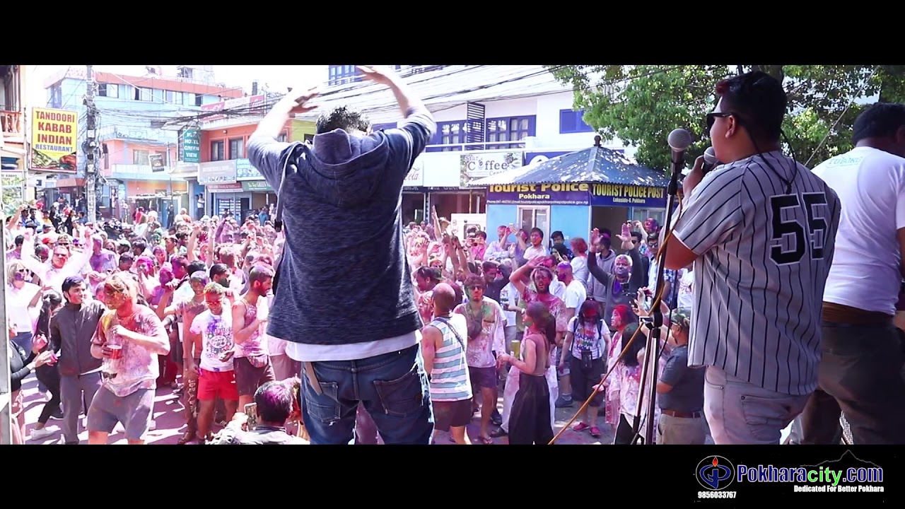 Pokhara Holi 2075