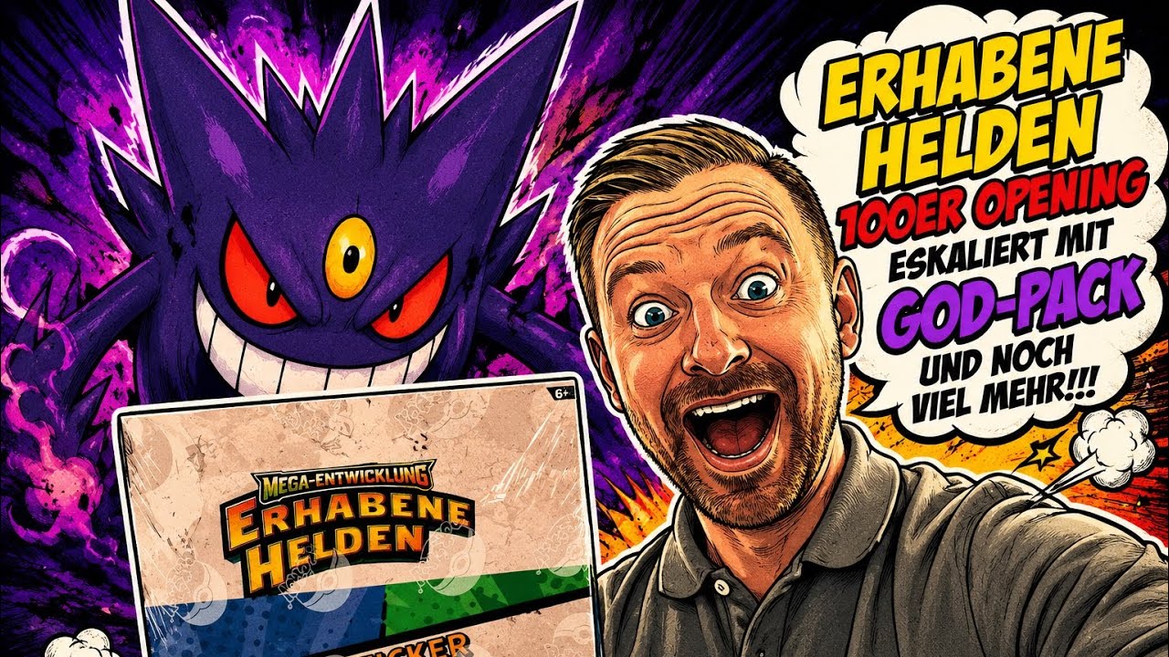 Erhabene Helden 100 Booster - Totale Eskalation mit God Pack und viel mehr!! #pokemontcg #pokmontcg 