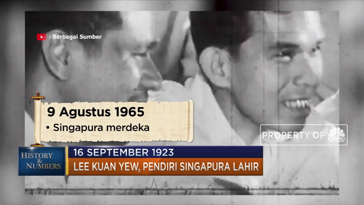 Lee Kuan Yew, Pendiri Singapura Lahir