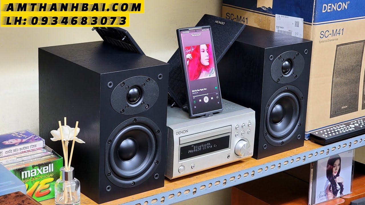 Model cuối cùng của M-Series: DENON M41 tích hợp Bluetooth và DAC, âm sắc cực bén - LH: 0912906897