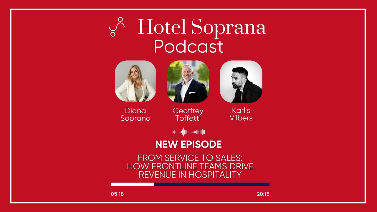 How frontline teams drive revenue in hospitality - interview with Geoffrey Toffetti