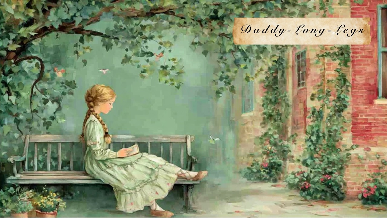 Calm Literary Music ☕️ Daddy-Long-Legs – Quiet Courtyard Afternoon