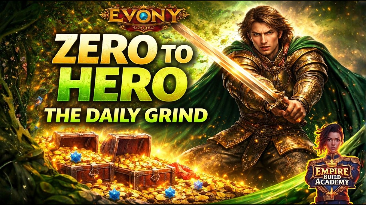 Evony Zero to Hero Episode | Daily Grind Strategy Guide 2026