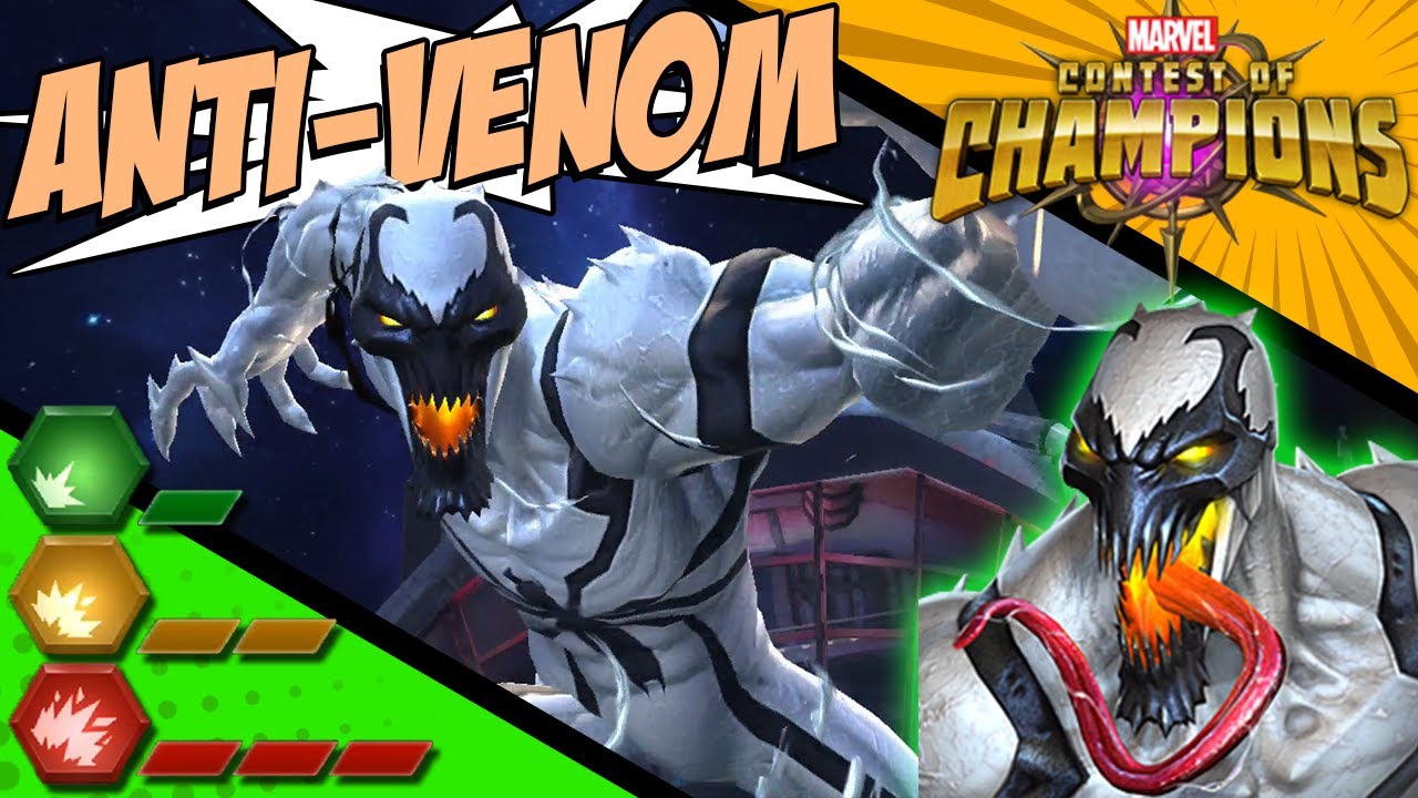 Anti-Venom All Special Attacks - Marvel Contest of Champions