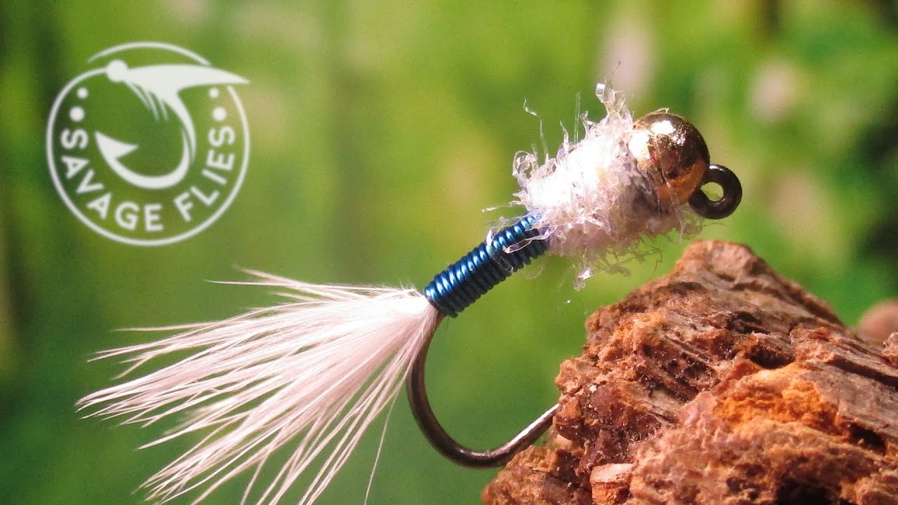 Fly Tying a Blue Ice Jig