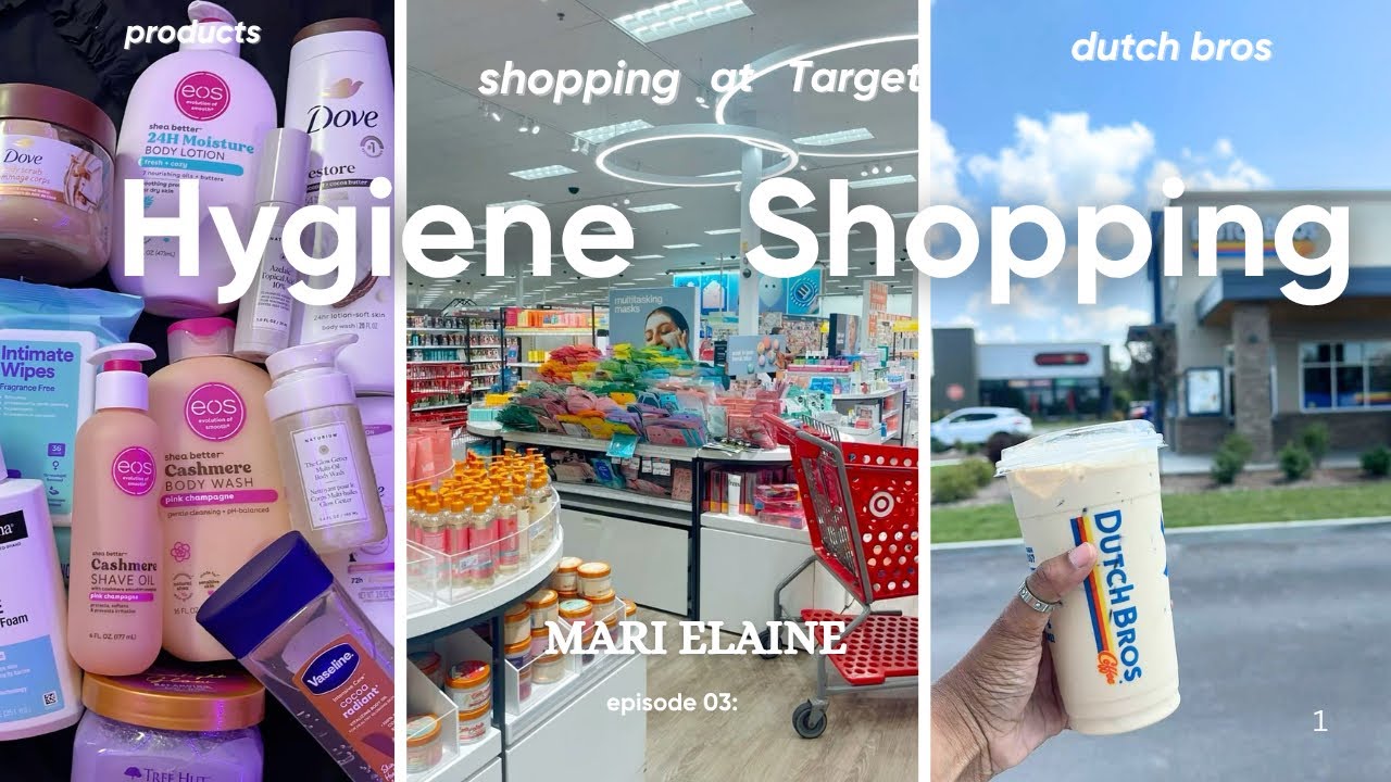 Come HYGIENE SHOPPING w/ me! | Restocking my shower, target essentials, haul + $100 budget