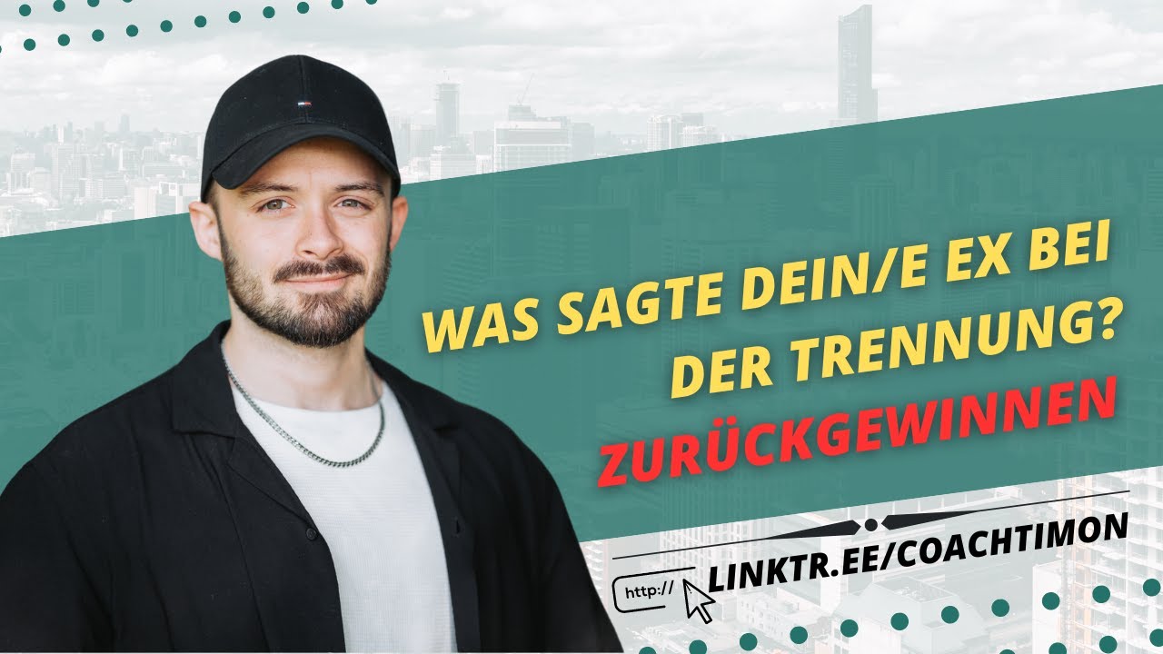 Was Dein/e Ex bei der Trennung gesagt hat verrät Dir wie Du Ex Zurückgewinnst