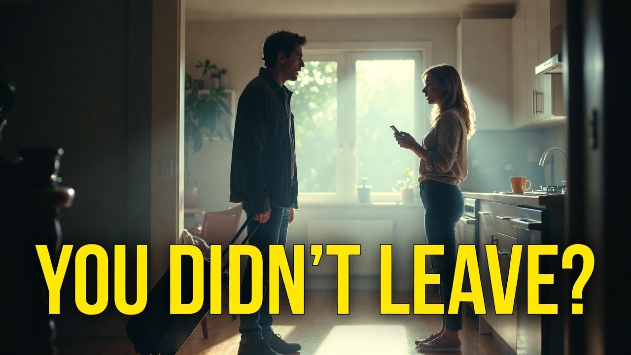 My Wife Froze When I Said “Trip Canceled” — She Thought I’d Be Gone All Week
