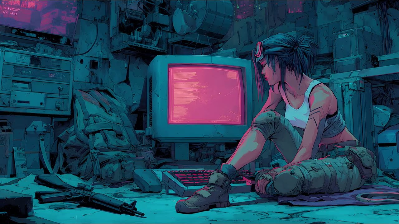 𝟭𝟵𝟴𝟱 𝗕𝗜𝗢𝗦 // Synthwave, Darkwave & Electro Mix for Coding