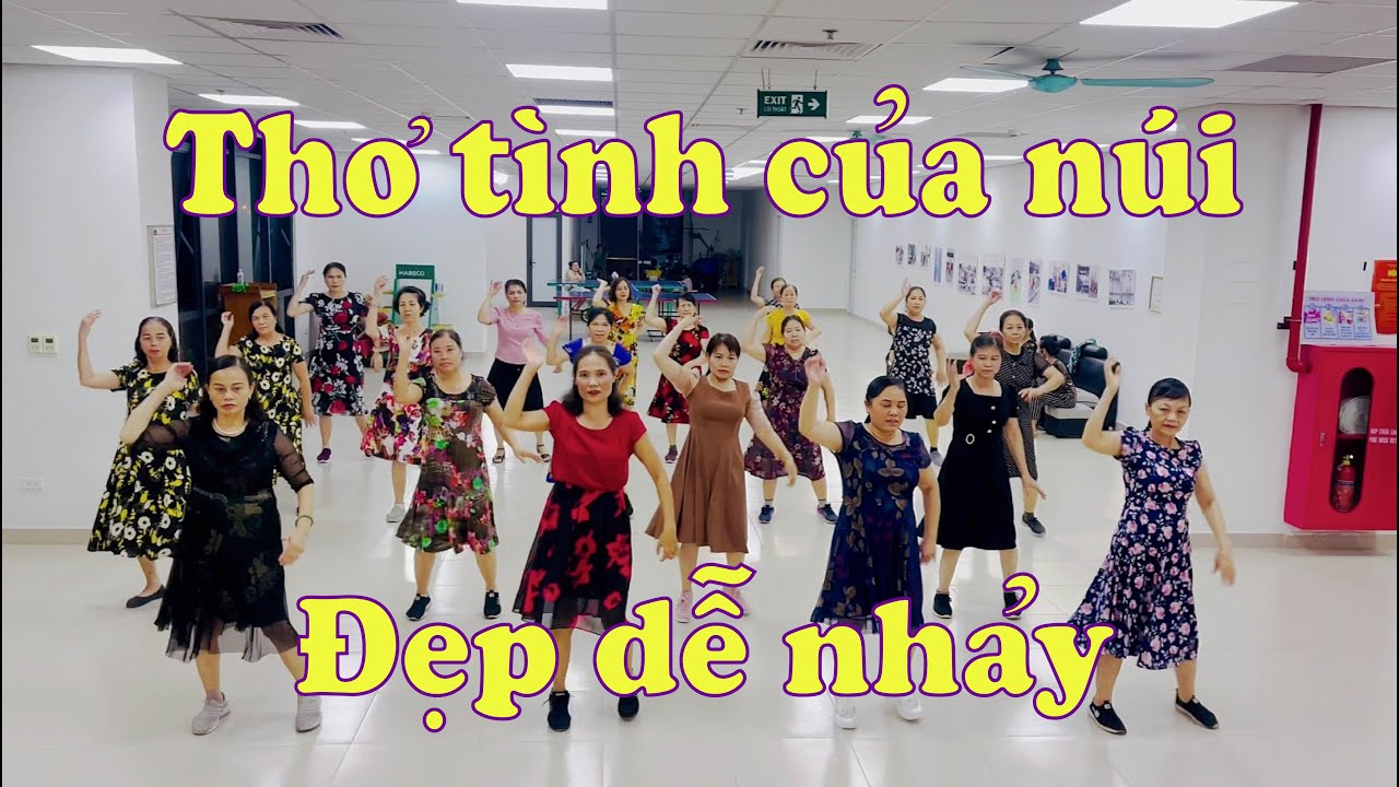 THƠ TÌNH CỦA NÚI | ĐẸP DỄ NHẢY - DÂN VŨ OSAKA