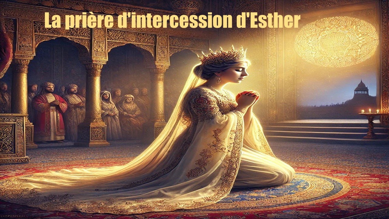 La pri&egrave;re d'intercession d'Esther