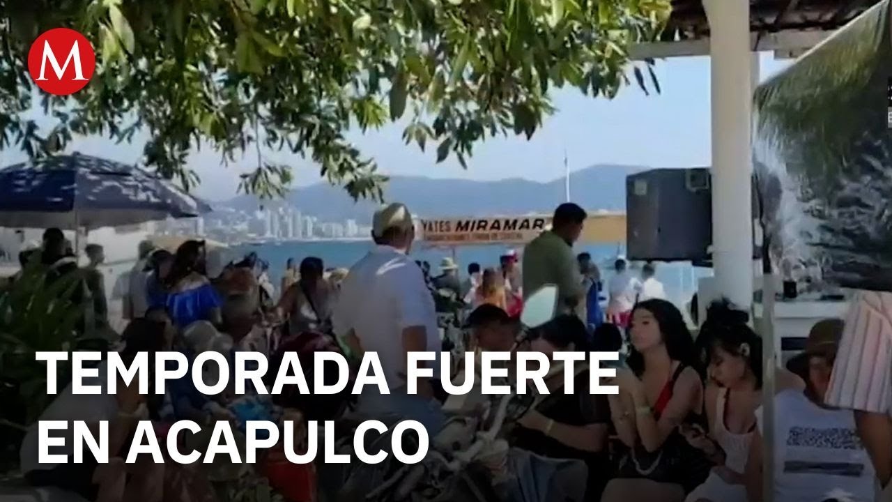 Acapulco registra 86 por ciento de ocupación hotelera en temporada vacacional