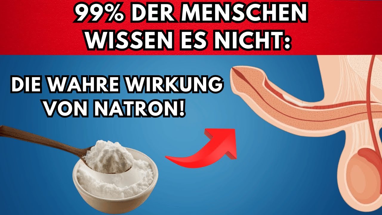NUR 1% DER MENSCHEN KENNEN DIE WAHRE WIRKUNG VON NATRON!
