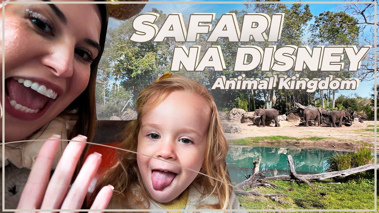 FOMOS NO ANIMAL KINGDOM: SAFARI, MOANA, REI LEÃO + MUITAS COMPRAS E TROCAMOS DE CASA: VLOG 5 ORLANDO