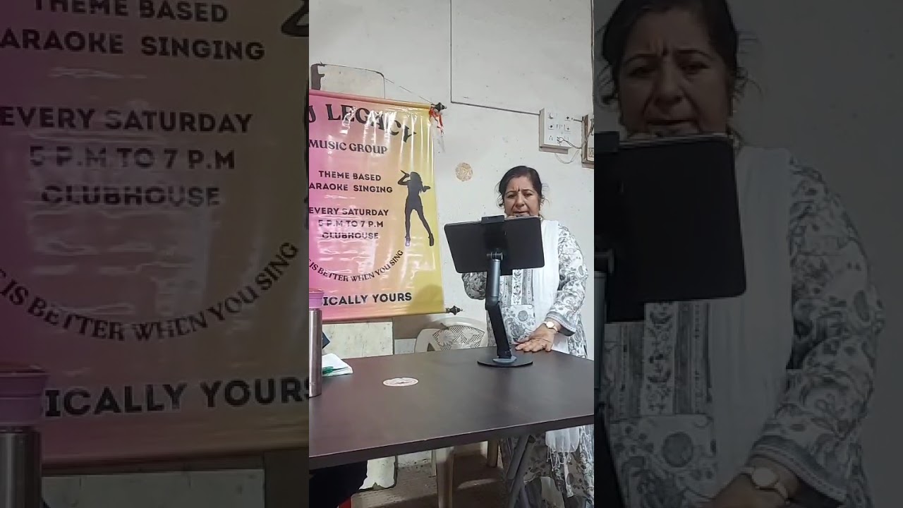 Dr Barkha singing cover of Yeh kya jagah hai doston from Umrao Jaan (1981)