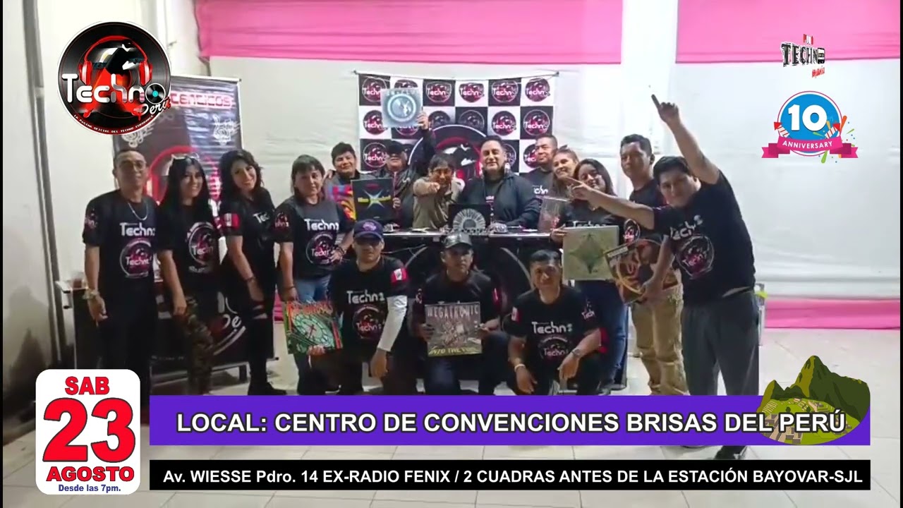 TECHNOPERU SALUDOS A TECHNOMANIA PERÚ