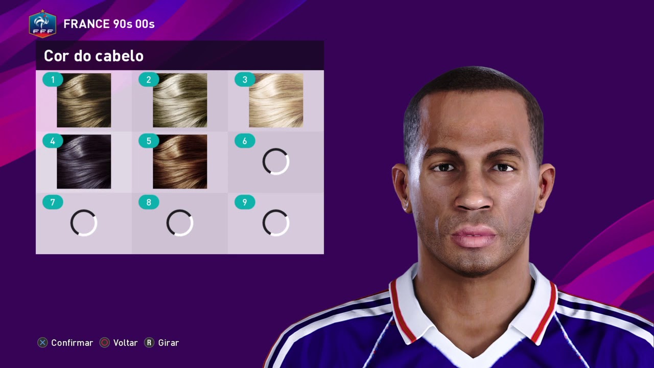 THIERRY HENRY - FACE BUILD - PES 2020
