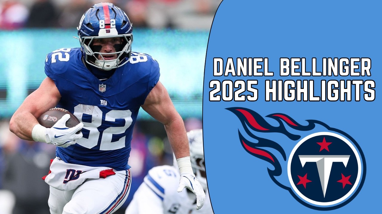 Daniel Bellinger Highlights 🔥| Welcome to the Titans