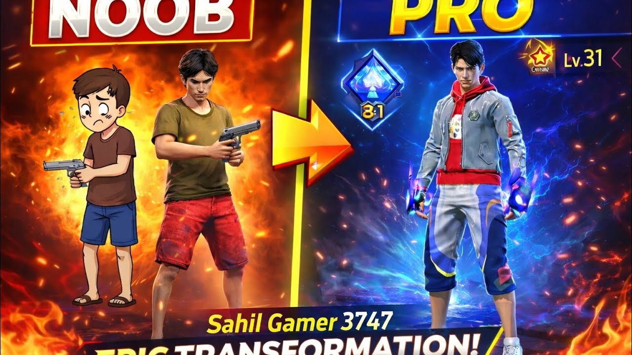 Transforming my 4year noob id into pro id part 1