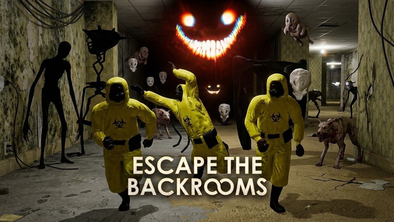 Я не должен был туда заходить | Escape The Backrooms