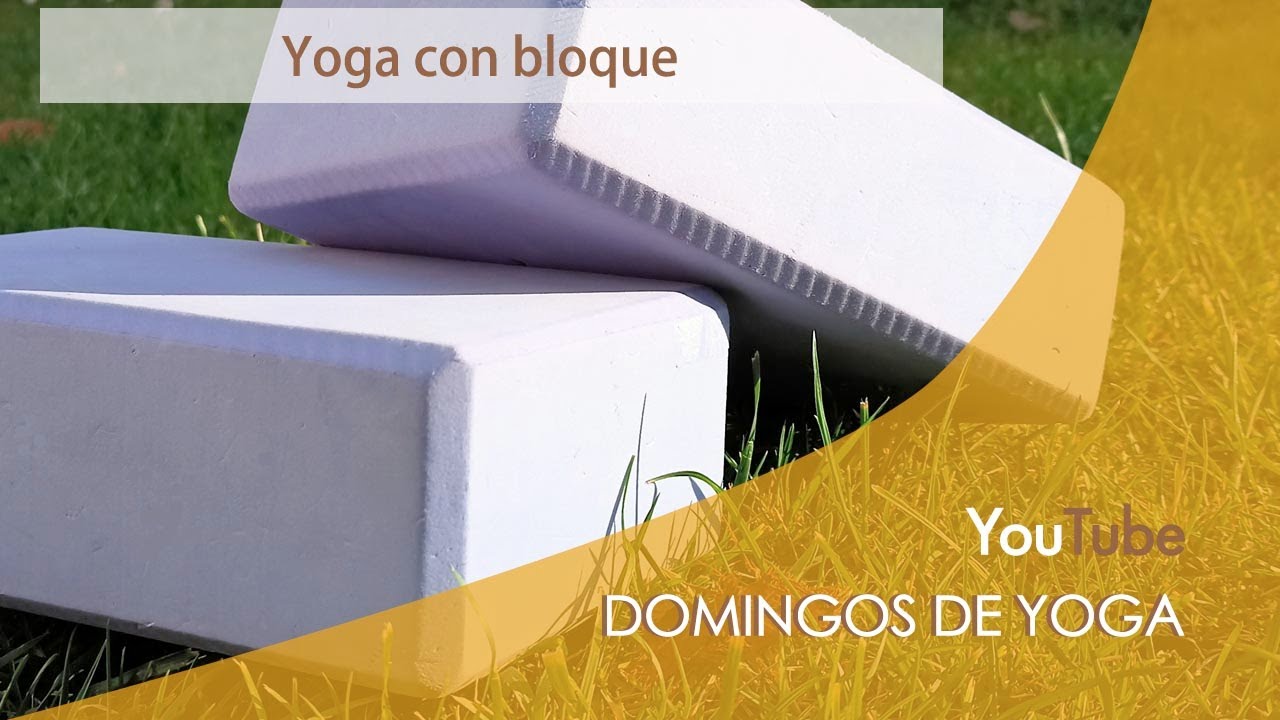 YOGA CON BLOQUES PARA PRINCIPIANTES🧘 Salud física mental y emocional