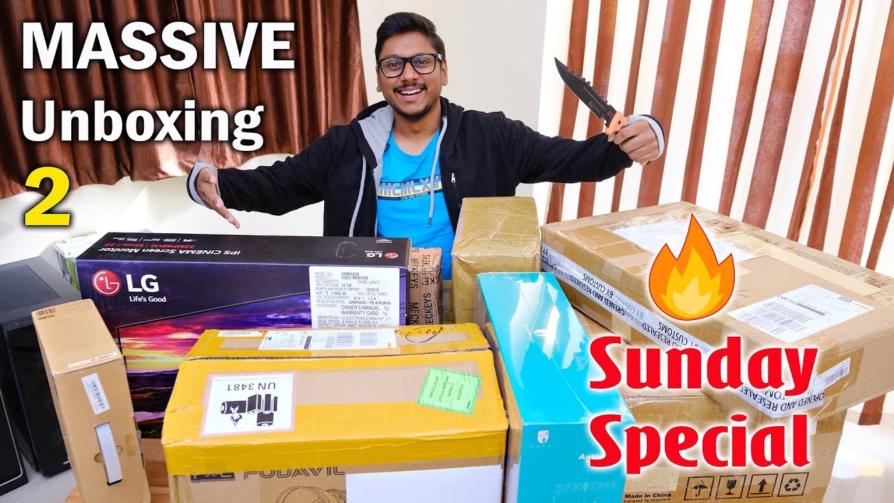 MASSIVE Tech Unboxing 2 !! Sunday Special 🔥