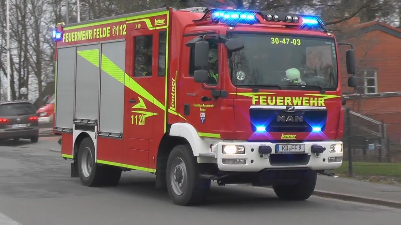 [Alarmierung, Ausrücken & Einsatzfahrten] Einsatzübung FF Felde & FF Achterwehr