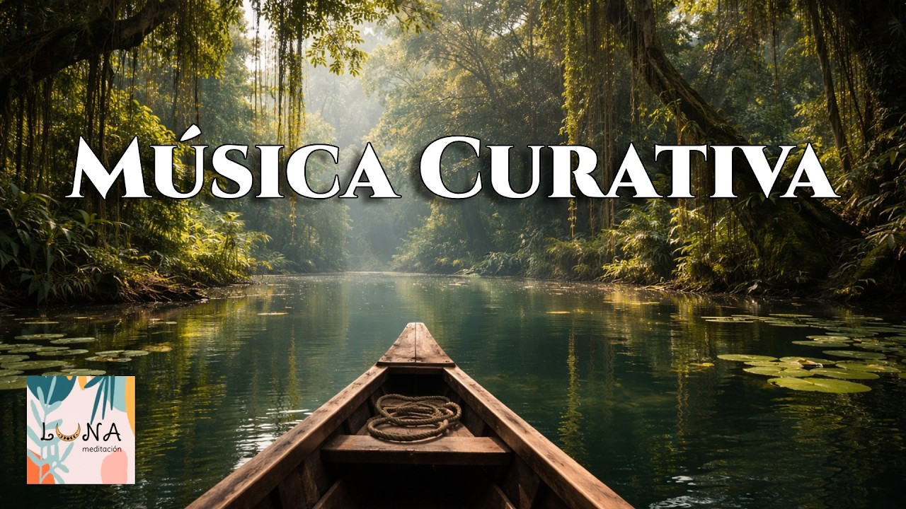 MÚSICA CURATIVA - Deja de pensar demasiado, elimina el estrés, ansiedad y calma la mente