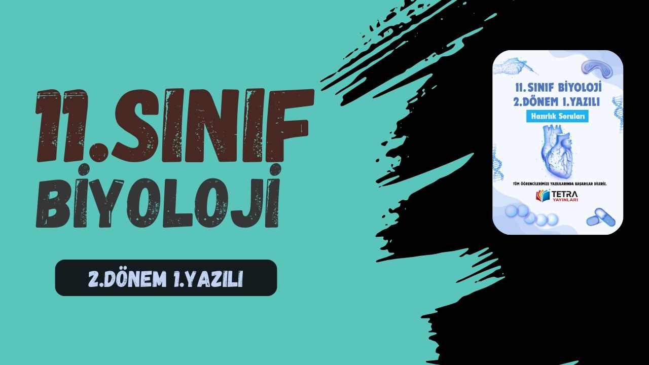 11. Sınıf 2.Dönem 1.Yazılı Örnek Soru Çözümü