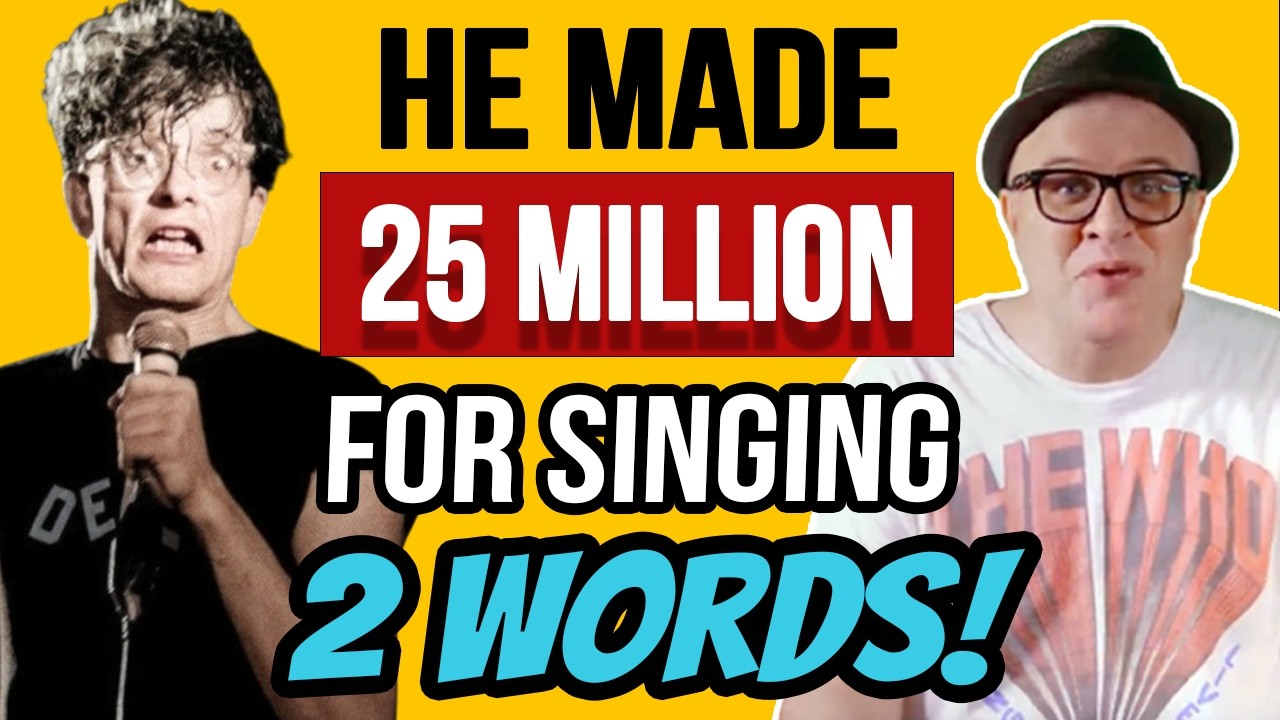 He Sang These 3 SYLLABLES as a JOKE-Became a HISTORIC  HIT & Made Him 25 MILLION!--Professor of Rock