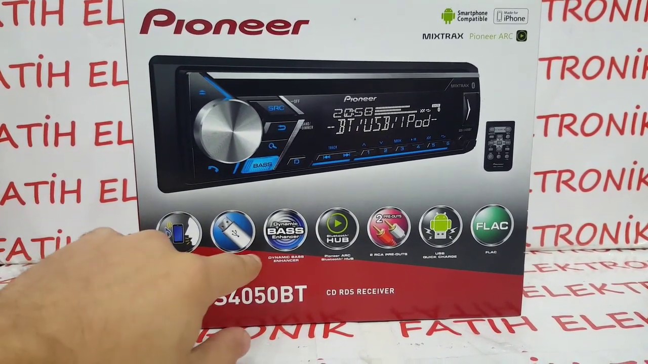 PİONEER DEH-S4050BT OTO TEYP KUTU AÇILIŞI VE ÜRÜN İNCELEMESİ
