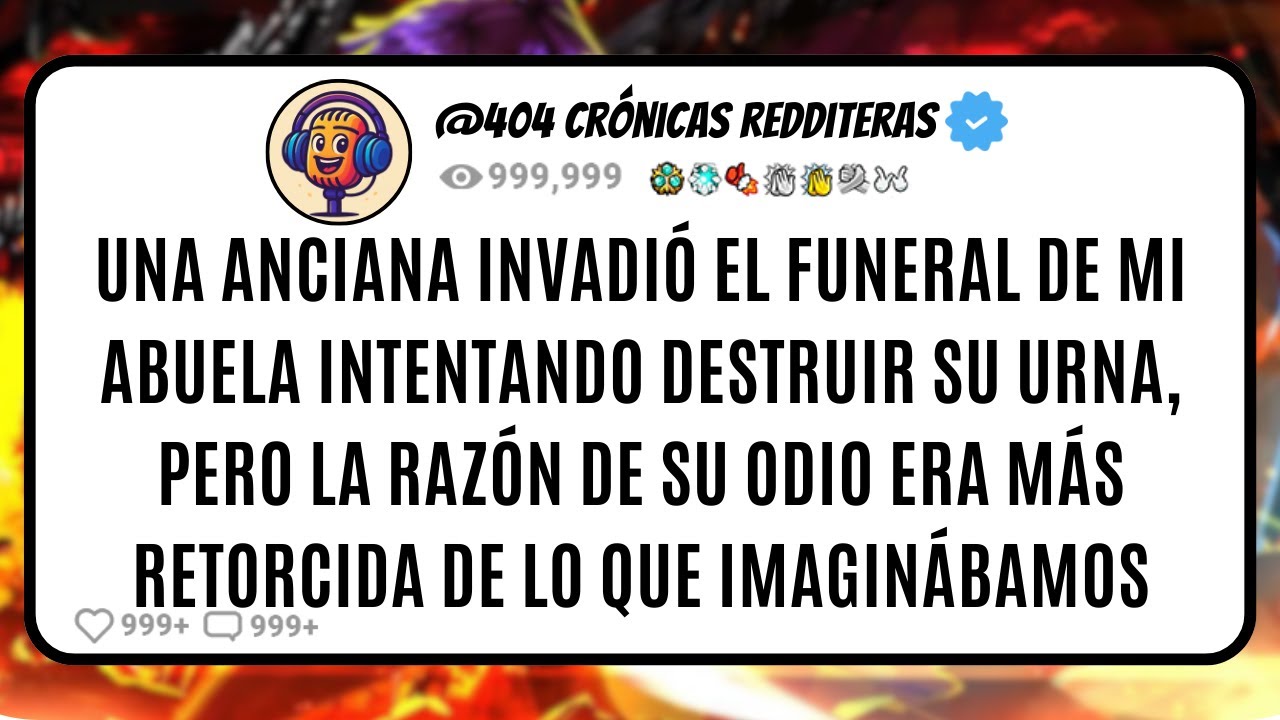 Una ANCIANA Invadió el FUNERAL de mi ABUELA Intentando DESTRUIR su URNA, pero la RAZÓN de su ODIO...