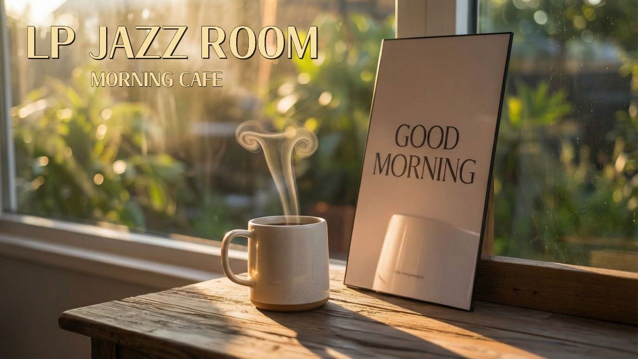 오늘을 바꾸는 모닝 재즈 그루브 | Good Morning Café Jazz  | LP Jazz Room