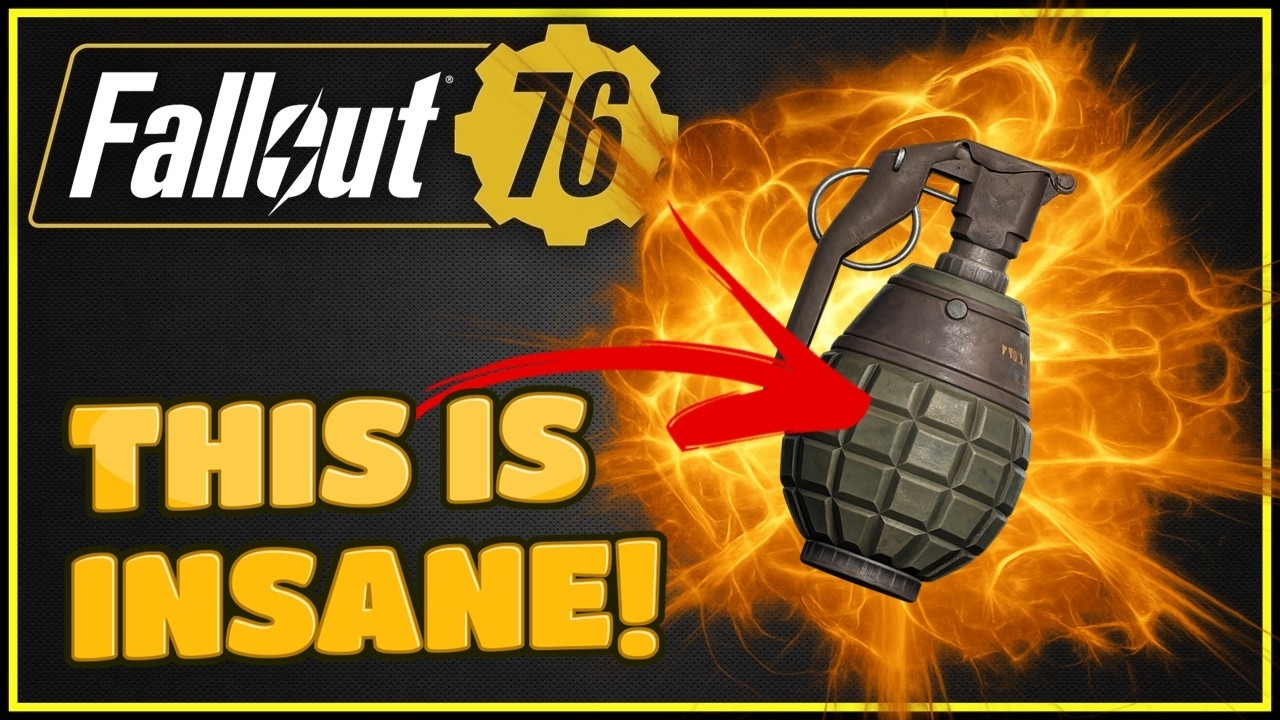 Осколочная граната &mdash; это 100% НОВАЯ МЕТА &mdash; Fallout 76