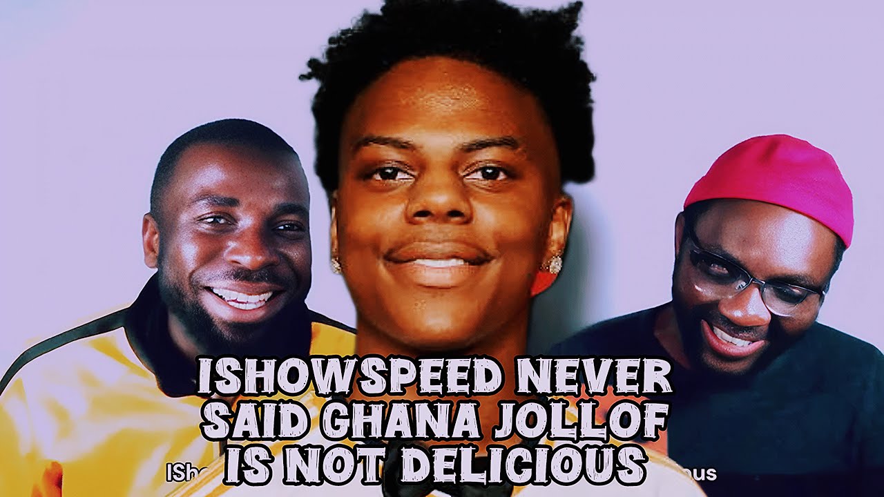 IshowSpeed Never Said Ghana Jollof Is Not Delicious || Podcast With Derrick Osei & SM Wale Jnr