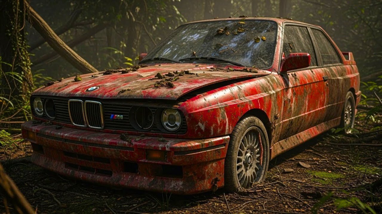 I Restored an ABANDONED 1988 BMW M3 E30 to Brand New  ASMR Full Rebuild 🔥