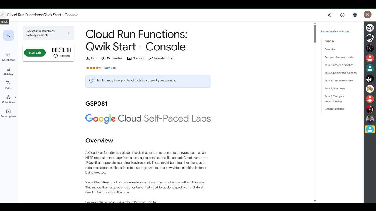 Cloud Run Functions: Qwik Start - Console | GSP081 (Step-By-Step Guid) | #googlecloudarcade